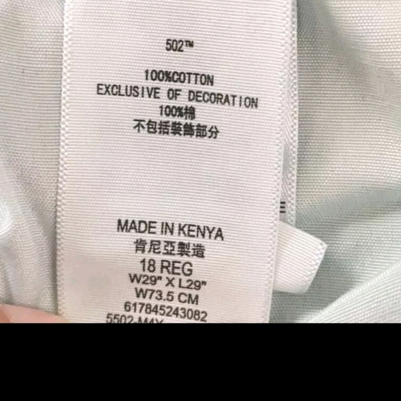 🎁 Mens Levis 502 Regular Taper Jeans Denim Distressed ripped Jeans size 29 X 29 - Picture 10 of 15